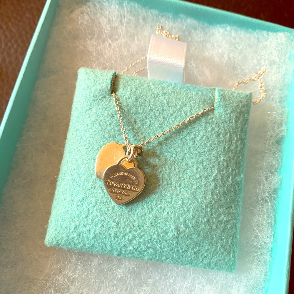 Return to Tiffany® Mini Double Heart Tag Pendant